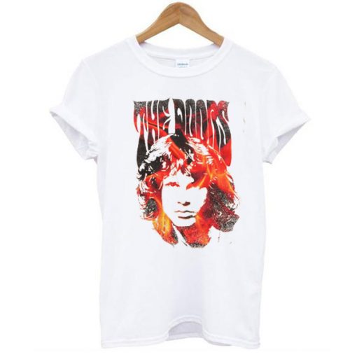 The Doors Jim Morrison Flame t shirt