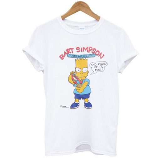 Vintage Bart Simpson Underachiever t shirt