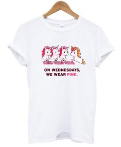 on wednesday we wear tshirt