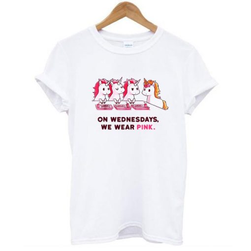 on wednesday we wear tshirt