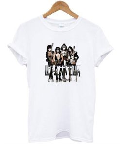 KISS Led Zeppelin Parody t shirt