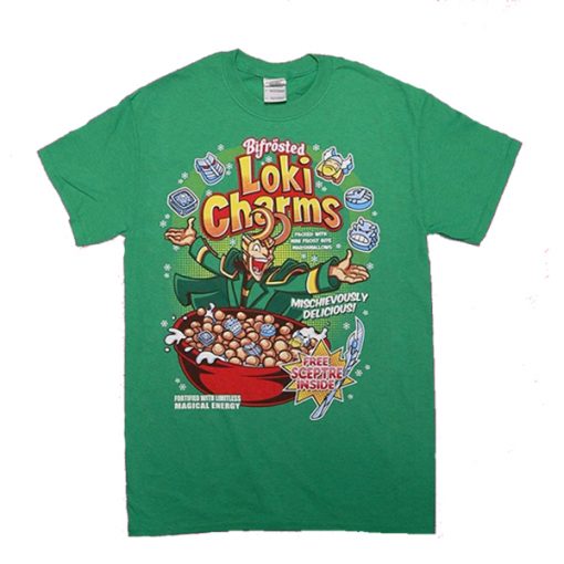 Loki charms t shirt