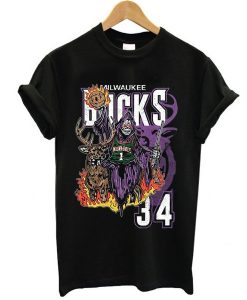 Warren Lotas Milwaukee Bucks Basketball t shirt