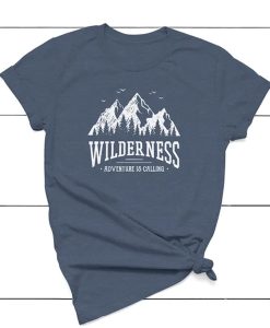 Adventure Is Calling T-shirt, Outdoor Shirt, Wilderness Tee, Hiking, Nature, Camping t shirt