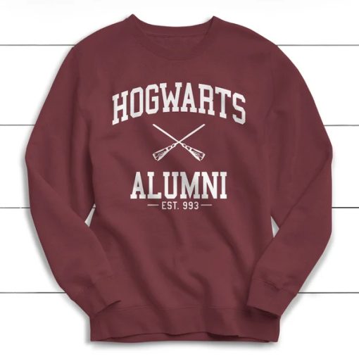 Harry Potter Sweatshirt, Hogwarts Alumni, Hogwarts Sweater, Harry Potter Inspired, Graphic sweatshirt