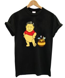 Jinnie The Pooh Stand With Hong Kong Protest Freedom Of Speech Xi Jinping Pooh t shirt