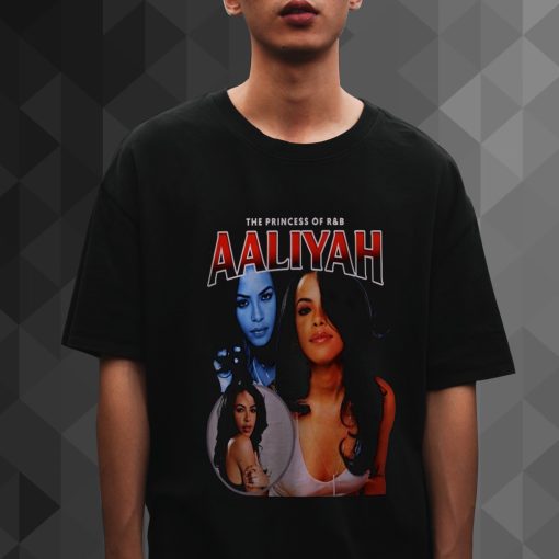 The Princess of R&B Aaliyah t shirt