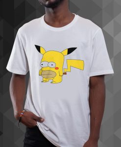 Homer Pikachu Funny t shirt