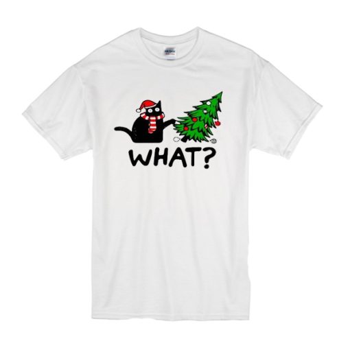 Christmas Cat t shirt