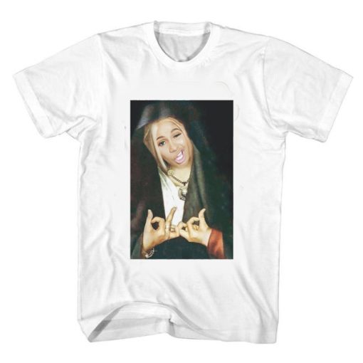 cardi b art t shirt