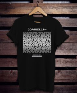 Coachella 2022 t shirt