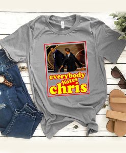 Will Smith Slaps Chris Rock tee