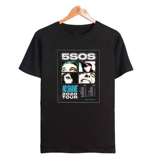 5SOS No Shame Tour 2020 tshirt
