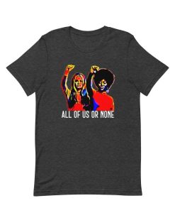 Gloria Steinem and Dorothy Pitman all of us or none t shirt