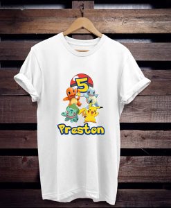Pokemon Birthday Shirts for Kids t shirt