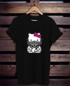 Gangster Hello Kitty t shirt