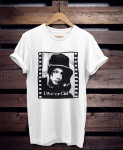 VINTAGE 90s L'Arc-en-Ciel Japanese rock band HYDE tee t shirt