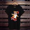 English Bulldog Skater t shirt