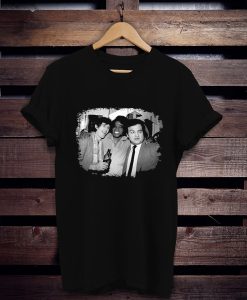 Keith Richards, James Brown and Jim Belushi t shirt