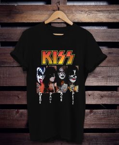 Kiss Band Member t shirt