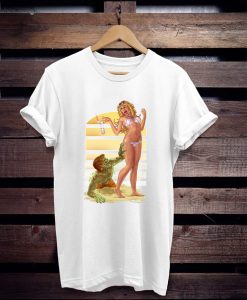 Beach Zombie t shirt