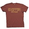 Led Zeppelin 1973 SHOWCO Crew North American Tour t shirt