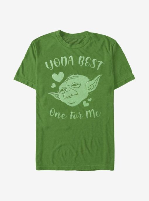 Star Wars Yoda Best Hearts t shirt