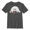 Super Mario Charcoal Heather Boo t shirt