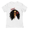 Her Floral Portrait t shirt