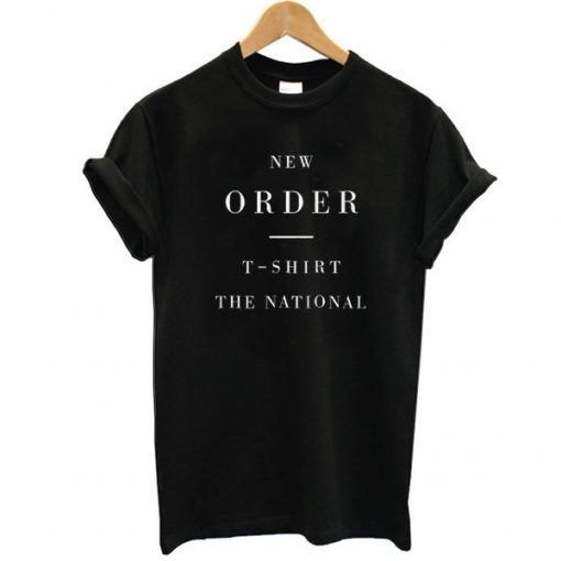 the national new order t shirt