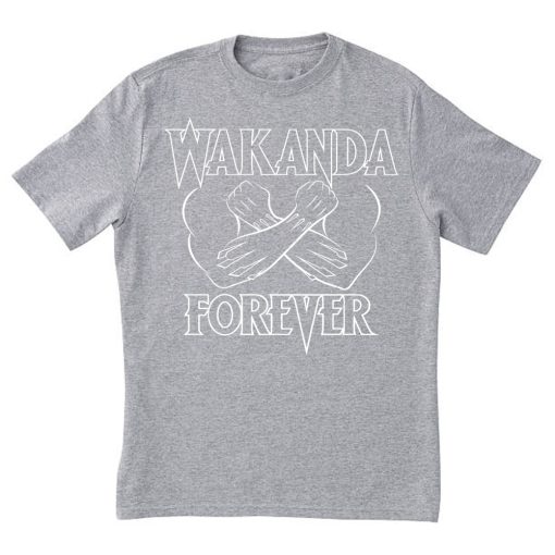 Wakanda Forever Black Panther Hand tshirt TPKJ1