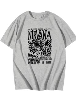 Live Nirvana Concert Chronology T-Shirt TPKJ3