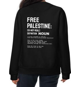 Free Palestine Sweatshirt Back