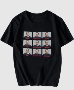 New England Patriots Funny Bill Belichick Face T Shirt