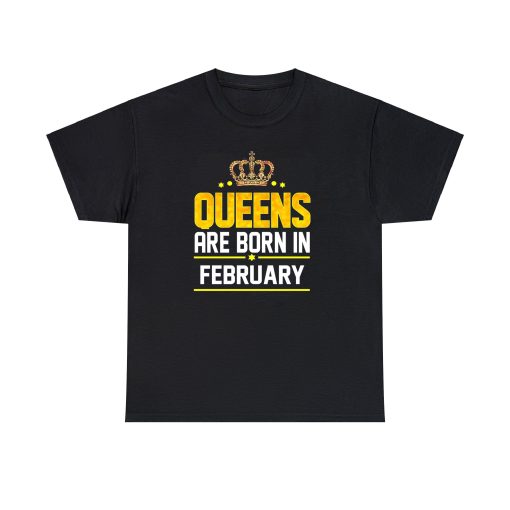 Queen Born February T-shirt SD