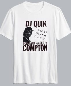 Dj Quik Merch Sweet Black Cat Tshirt