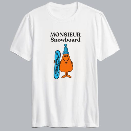 Monsieur Snowboard T Shirt