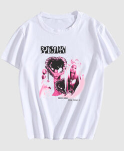 Nicki Minaj Pink Friday 2 Heart Collage T-Shirt